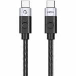 Cablu de date Orico CC240-40-10-BK, USB-C male - USB-C male, 1m, Black