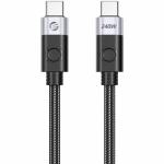 Cablu de date Orico CC240-40-10-BK, USB-C male - USB-C male, 1m, Black