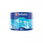 CD-R Verbatim 52x, 700MB, 50buc, Extra Protection
