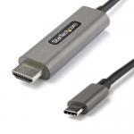 Cablu Startech CDP2HDMM1MH, USB-C - HDMI, 1m, Black