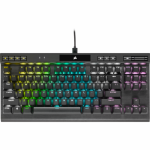 Tastatura Corsair K70 RGB TKL CHAMPION SERIES Cherry MX Red, RGB LED, USB, Black