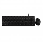 Kit V7 CKU350UK - Tastatura, USB, Black + Mouse Optic, USB, Black