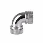 Conector watercooling Thermaltake Pacific G1/4, 90 Degree, Chrome