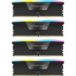 Kit Memorie Corsair Vengeance RGB 192GB, DDR5-5200MHz, CL38, Quad Channel