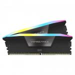 Kit Memorie Corsair Vengeance RGB Black Intel XMP 3.0, 48GB, DDR5-6400MHz, CL36, Dual Channel