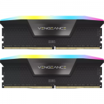 Kit Memorie Corsair Vengeance RGB Black Intel XMP 3.0, 64GB, DDR56400MHz, CL32, Dual Channel