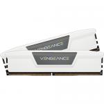 Kit Memorie Corsair Vengeance White 64GB, DDR5-5200MHz, CL40, Dual Channel