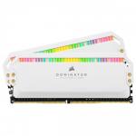 Kit Memorie Corsair Dominator Platinum RGB White 32GB, DDR4-3200MHz, CL16, Dual Channel