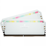 Kit Memorie Corsair Dominator Platinum RGB White 32GB, DDR5-6200MHz, CL36, Dual Channel