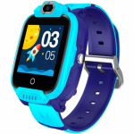 Smartwatch Jondy KW-44, 1.44inch, Curea Silicon, Blue