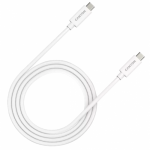 Cablu de date Canyon UC-44, USB-C - USB-C, 1m, White