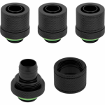 Conectori watercooling Corsair Hydro X Series XF Compression 10/13mm Four Pack,  Black
