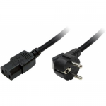 Cablu alimentare Logilink, CEE 7/7 (E/F) - IEC C13, 1.8m, Black