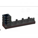 Cradle incarcare Honeywell CT45-5CB-UVB-BAT-2 pentru Terminal mobil CT40/CT40XP/CT45/CT45XP/CT47, 4 sloturi