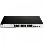 Switch D-Link DGS-1210-28MP, 24 porturi, PoE