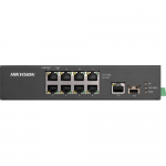 Switch Hikvision DS-3T0310HP-E/HS, 8 porturi