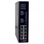 Switch Hikvision DS-3T0310P, 8 porturi, PoE