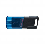 Stick Memorie Kingston DT80M, 128GB, USB-C, Blue-Black