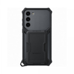 Protectie pentru spate Samsung Rugged Gadget pentru Galaxy S23 Plus, Black