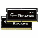 Kit Memorie SO-DIMM G.Skill Ripjaws Intel XMP 3.0 64GB, DDR5-5600MHz, CL40, Dual Channel