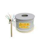 Cablu de retea Gembird FPC-6004-L/100, FTP, Cat6, 100m, Gray