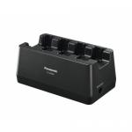 Cradle incarcare Panasonic FZ-VCB551G pentru Baterii laptop THOUGHBOOK 55, 4 sloturi, Black
