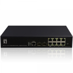 Switch Level One GEP-1061, 8 porturi, PoE