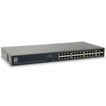 Switch Level One GEP-2651, 24 porturi, PoE