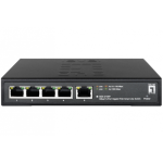 Switch Level One GES-2105P, 5 porturi, PoE