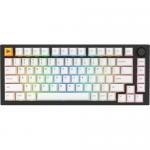 Tastatura Glorious PC Gaming Race GMMK Pro Black Slate 75% TKL - Pre Built, RGB LED, USB, Black-White