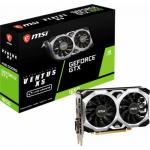 Placa video MSI nVidia GeForce GTX 1650 D6 VENTUS XS V1 4GB, GDDR6, 128bit