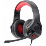 Casti cu microfon Redragon Theseus, 3.5mm jack, Black-Red