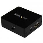 Adaptor Startech HD2A, HDMI - USB-B + 3.5mm jack + HDMI, Black