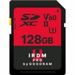 Memory Card SDXC Goodram IRDM PRO S6B0 128GB, Class 10, UHS-II U3, V60