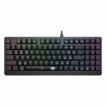 Tastatura Redragon DragonWarrior, RGB LED, USB/Bluetooth, Black