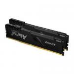 Kit memorie Kingston Fury Beast Black 8GB, DDR4-3200MHz, CL16, Dual Channel