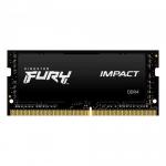 Memorie SO-DIMM Kingston FURY Impact 16GB, DDR4-3200MHz, CL20