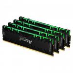 Kit Memorie Kingston Fury Renegade RGB 32GB, DDR4-3600Mhz, CL16, Quad Channel