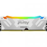 Memorie Kingston Fury Renegade RGB White Intel XMP 3.0, 16GB, DDR5-6000MHz, CL32