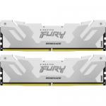 Kit Memorie Kingston Fury Renegade White Intel XMP 3.0, 64GB, DDR5-6000MHz, CL32, Dual Channel