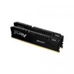 Kit Memorie Kingston Fury Beast RGB Black Intel XMP 3.0, 64GB, DDR5-6000MHz, CL40, Dual Channel