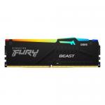 Memorie Kingston Fury Beast RGB Intel XMP 3.0, 16GB, DDR5-6400MHz, CL32