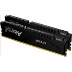 Kit Memorie Kingston Fury Beast Black Intel XMP 3.0, 32GB, DDR5-6800MHz, CL34, Dual Channel