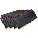 Kit memorie Corsair Dominator Platinum RGB 64GB, DDR4-3600MHz, CL18, Quad Channel