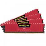 Kit Memorie Corsair Vengeance LPX Red 64GB DDR4-2133Mhz, CL13 Quad Channel