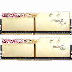 Kit Memorie G.Skill Trident Z Royal RGB Gold 16GB, DDR4-3600MHz, CL18, Dual Channel