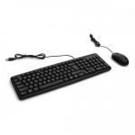Kit Omega OKM05 -  Tastatura, USB, Black + Mouse Optic, USB, Black