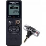 Kit Reportofon Olympus VN-541PC + Microfon Stereo ME51, Black
