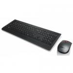 Kit Wireless Lenovo - Tastatura, USB, Black + Mouse Laser, USB, Black