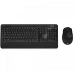 Kit Wireless Microsoft Desktop 3050 - Tastatura, USB, Black + Mouse BlueTrack, USB, Black